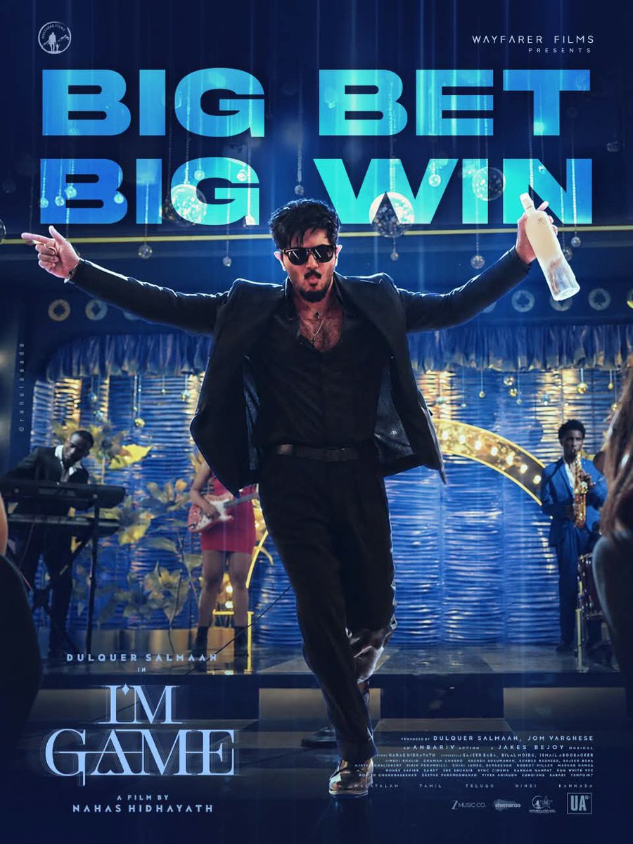 Fahad3682's tweet photo. Malayalam cinema rarely gets action-packed entertainers like #Imgame.

@dulQuer delivers great entertainment; his performance is the highlight of the film. https://t.co/LmU0E4oL4E
