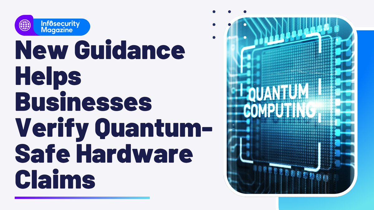 InfosecurityMag's tweet photo. Post-quantum cryptography migration: @TrustedComputin has released new guidance that helps prove that trusted platform modules (TPMs) genuinely meet essential quantum-safe requirements:
https://t.co/yu7w6RM2sB https://t.co/lywbtcMoNK