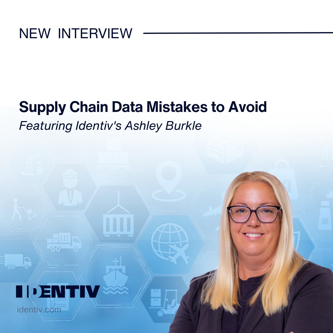 identivinc's tweet photo. What supply chain data mistakes carry the biggest risk? Identiv's Ashley Burkle weighs in with @ILMagazine on why contextual data like temperature & humidity can't be an afterthought.
📖 P.126-130 https://t.co/Qa1fU26Hma
#SupplyChain #DataQuality #IoT #Identiv https://t.co/v6gQZLmhlw