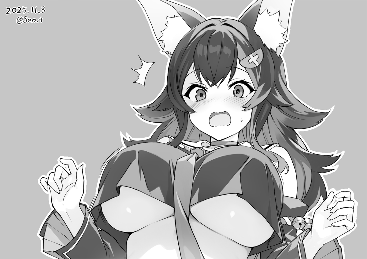 Seo_t's tweet photo. 大神ミオ（南半球） https://t.co/0zPVyLB8S9