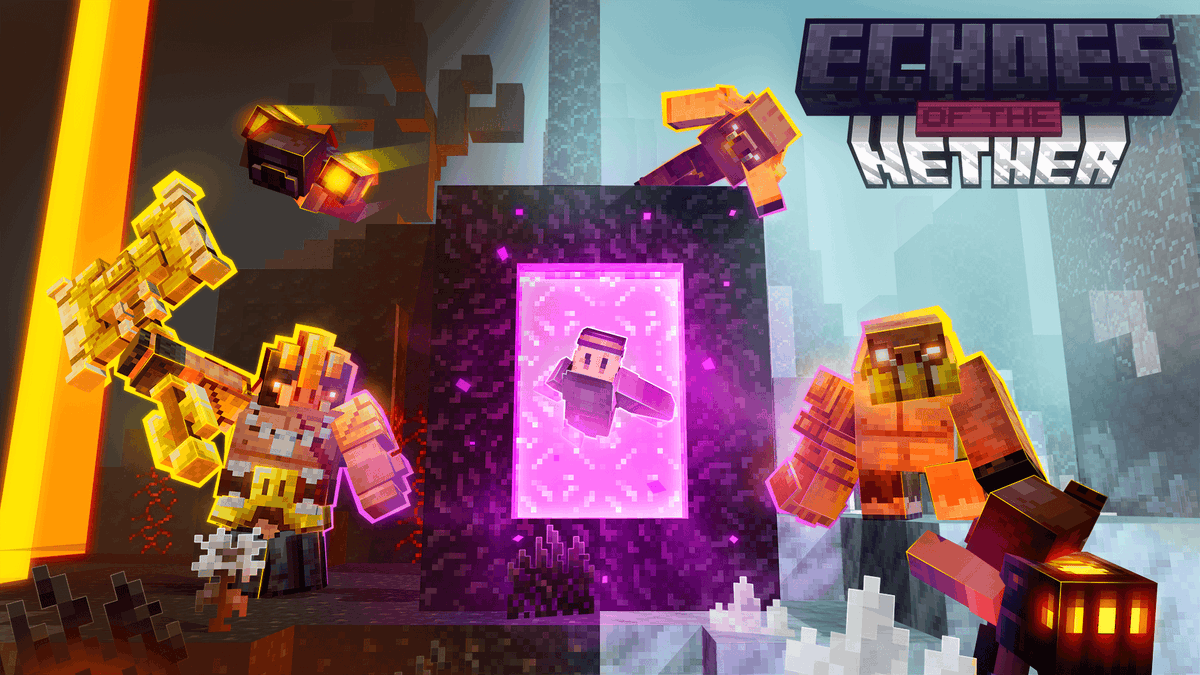 _WanMine's tweet photo. 🔥 Echoes of the Nether is HERE!

🔗 Download:
- @CurseForge: https://t.co/pGTuTe0AzY
- @MCPEDL: https://t.co/rB36GMwam7

Will you uncover its secrets? 👀

#Minecraft #MinecraftMods #MinecraftArt #MinecraftCreator https://t.co/m1ogMX8srS