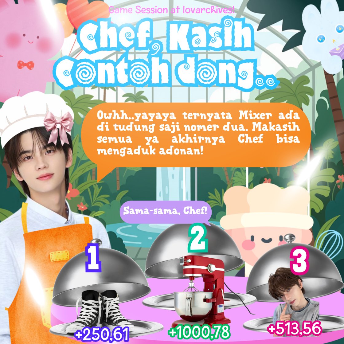 ShinyuIssue's tweet photo. BAIK, INI AKAN CHEF BERI CONTOH OK AGAR KALIAN TIDAK BINGUNG ♡⸜(˶˃ ᵕ ˂˶)⸝♡

Ow iyah mengingatkan karna ini game imud (˶>⩊<˶) jadi kalian wajib cute typing selalu okayy (๑•᎑•๑) bila tidak, chef tidak akan beri nilai! 𐔌՞ ܸ.ˬ.ܸ՞𐦯 https://t.co/ZP4UKUkbuF