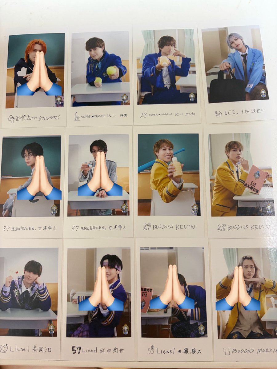 ick_L39's tweet photo. EBiDAN THE LIVE 2026 エビライ 隣の席 ミニフォト 交換

譲|前 KEVIN
      後 ジャン海渡 高岡ミロ
      右 千田波空斗 
      左  池田彪馬 KEVIN 

求|曽野、小泉、REI（どれでも）田中雅功 （前後）髙田（右）

郵送のみ お気軽にお声掛けください🙌🏻 https://t.co/MjHpGH9poA