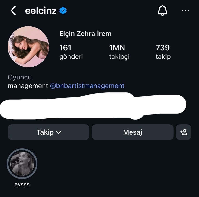 melisinevrenii's tweet photo. AY AŞKIM 1M OLMUŞ YERİM SENİ BİTANEM DAHA FAZLASINI HAKEDİYOSUN🥹🩶 #ElçinZehraİrem https://t.co/gikbqsdHY9