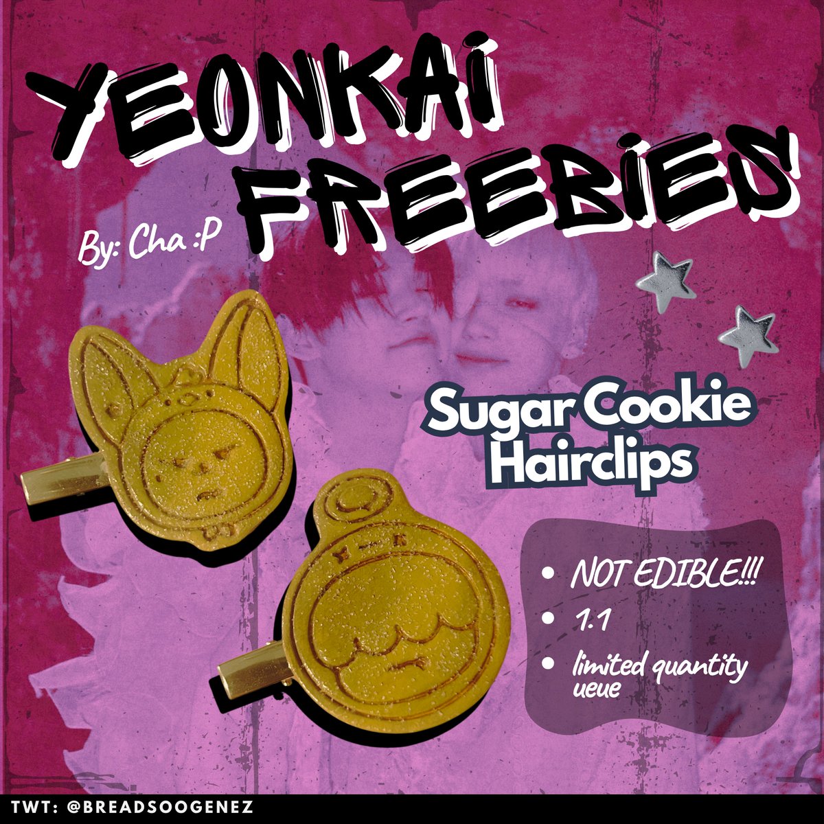 breadsoogenez's tweet photo. di sureness if tuloy sa sat pero dahil nag tweet na si @MOAbuhayAcademy ng D-2 poster cge push

giving away hairclip versions of my sugar cookies AHAHSHHDHDHD. Approach me nalang if ever, hulaan niyo nalang sino ako dun arigathanks

see u :P

#YoureMyPoppinRockstar https://t.co/xzoHg76GPz