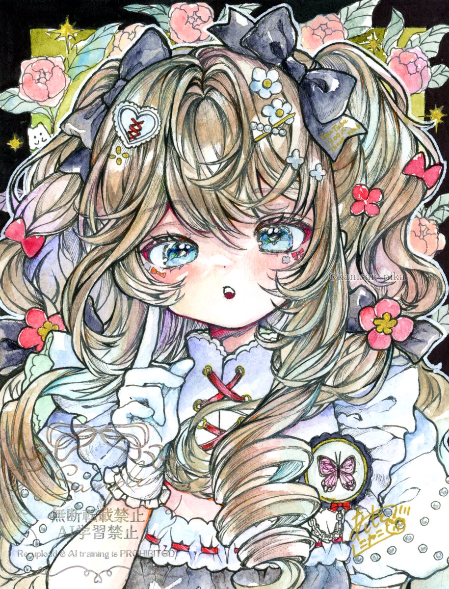 kanisan_nika's tweet photo. 🎁プレゼント企画🎁

YouTube登録者様1300人���成を記念して、原画を1名様にプレゼントします！

🕊️応募期間：9/17〆

1枚目をご確認後、RP＆フォローでお気軽にご参加ください♡

🍀リプライ有りで当選確率2倍で抽選させて頂きます！（コメント送って頂けたらとんでもなく喜びます🫶） https://t.co/BJdCu6Wzun