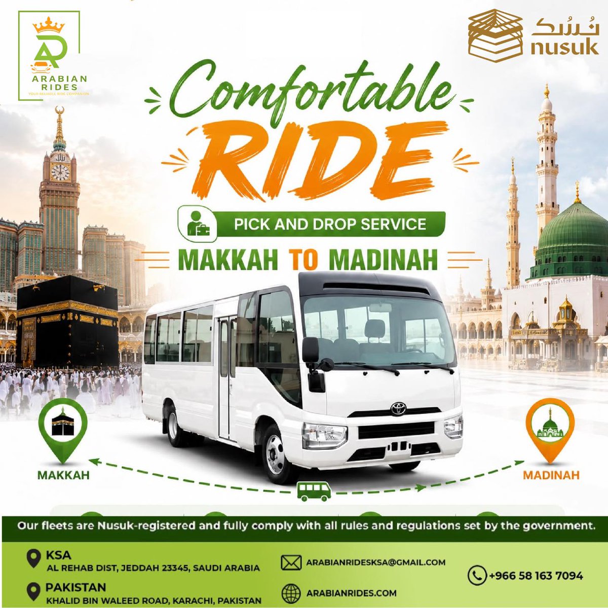 CassyFragassi's tweet photo. Comfortable pick-up and drop-off service. Book your ride now: 00966581637094 https://t.co/XrO1ON7d85