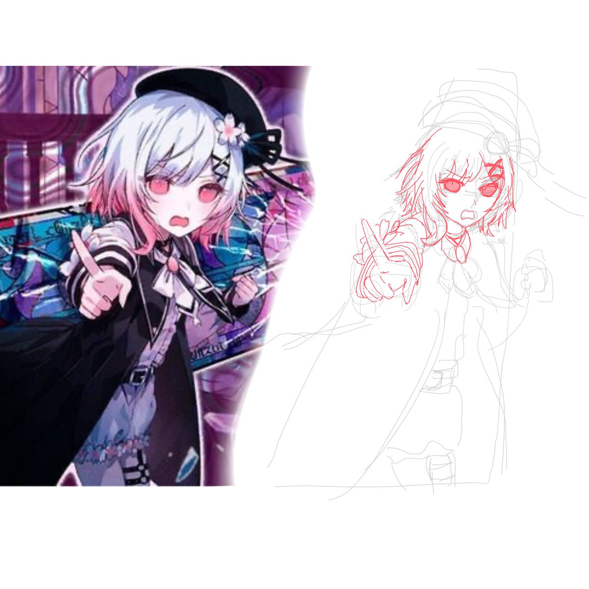 nanoka_topic's tweet photo. 人生初の模写をやってみるなどして https://t.co/K0nbYxq9BI