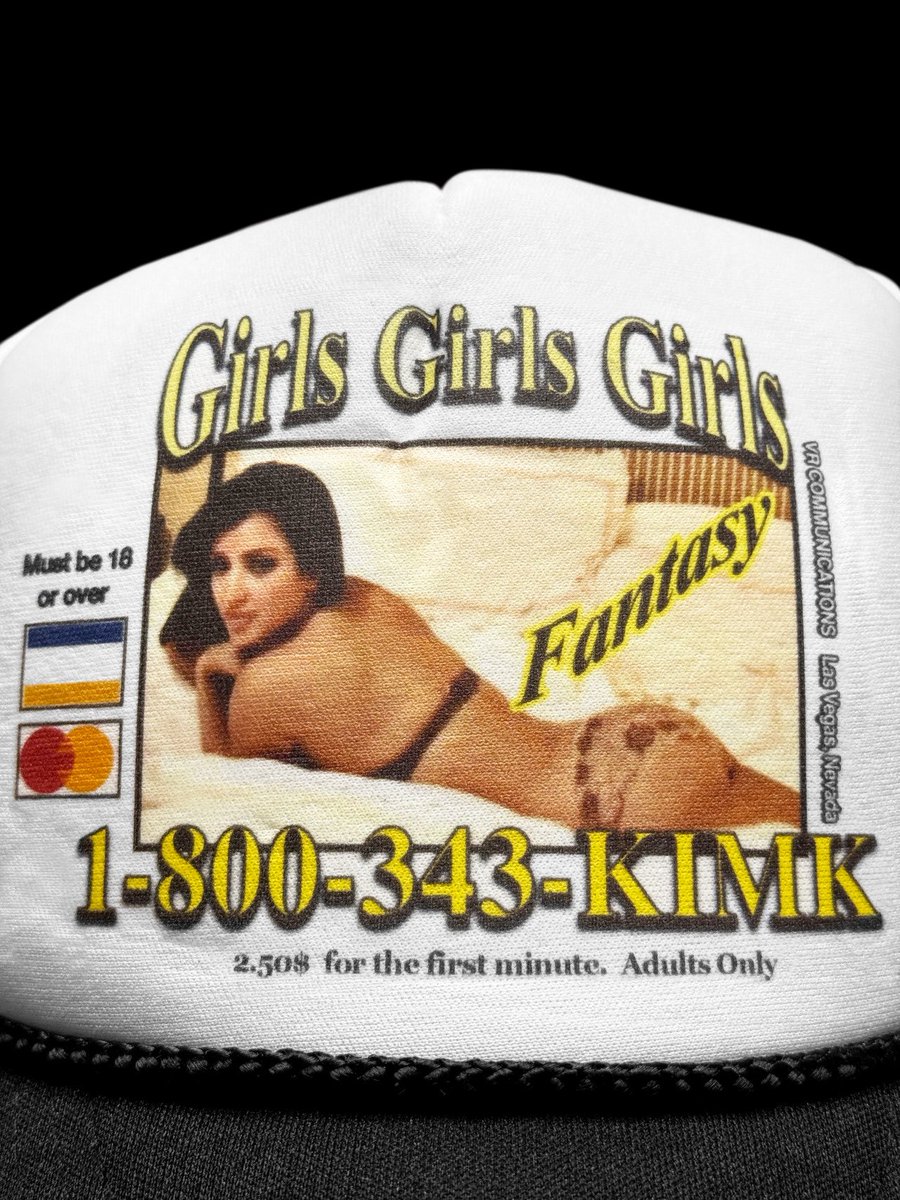kycvntg's tweet photo. (2007) KIM K Trucker Hat in the GALLLERY https://t.co/B4kCm4S6MO https://t.co/Nvs9OaNn3W