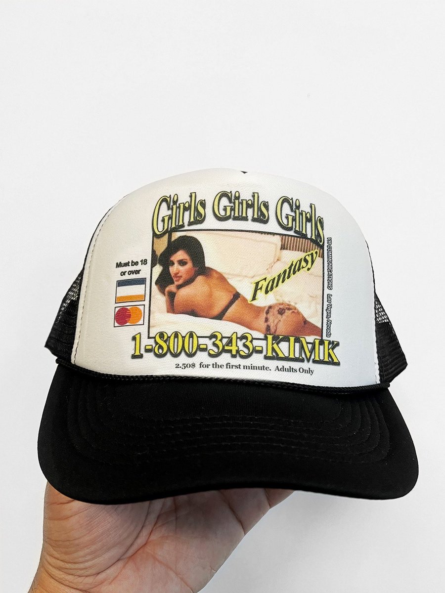 kycvntg's tweet photo. (2007) KIM K Trucker Hat in the GALLLERY https://t.co/B4kCm4S6MO https://t.co/Nvs9OaNn3W
