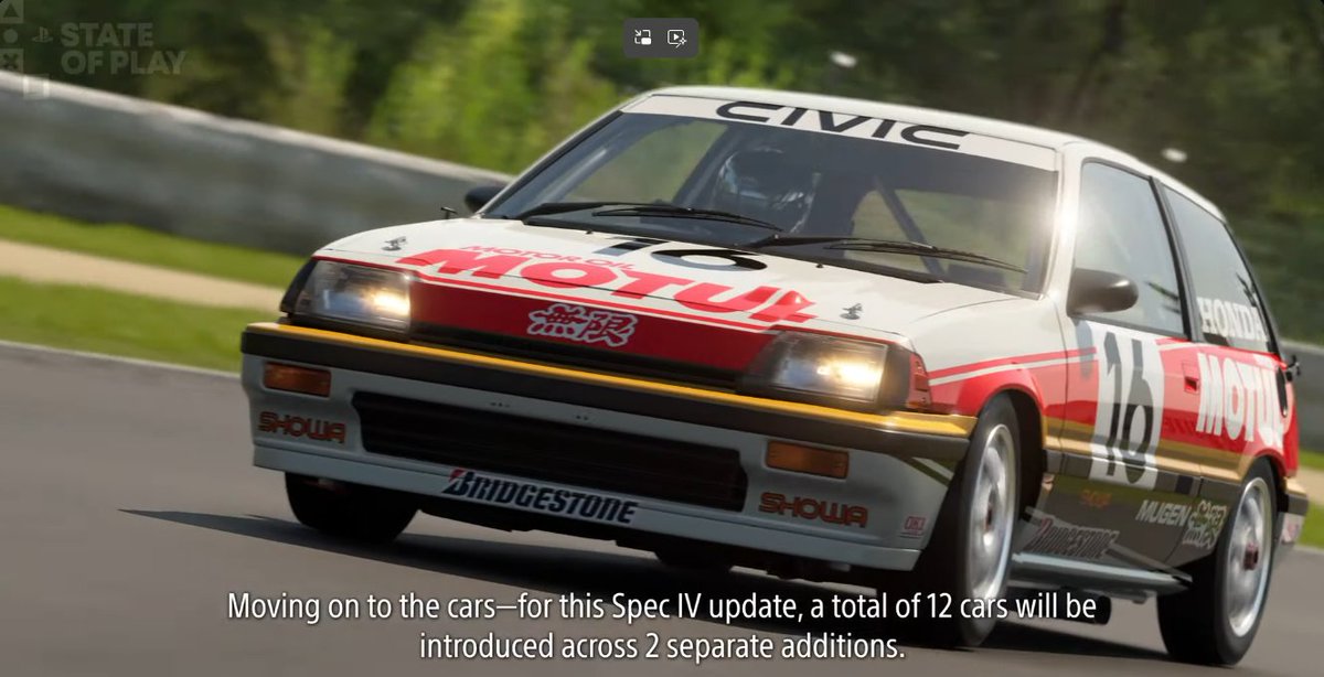 ShareGamePlay's tweet photo. Guess who is back!
#GT7 https://t.co/0gXGH3FbF2
