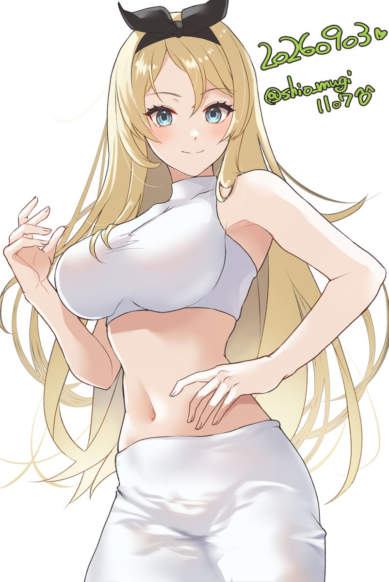 shio_mugi1107's tweet photo. ネルソンちゃん進水日おめでとう～！🎉👏👏 #艦これ版深夜の真剣お絵描き60分一本勝負 #艦これ版真剣お絵描き60分一本勝負_20260903 https://t.co/QcMEz1Dlkr