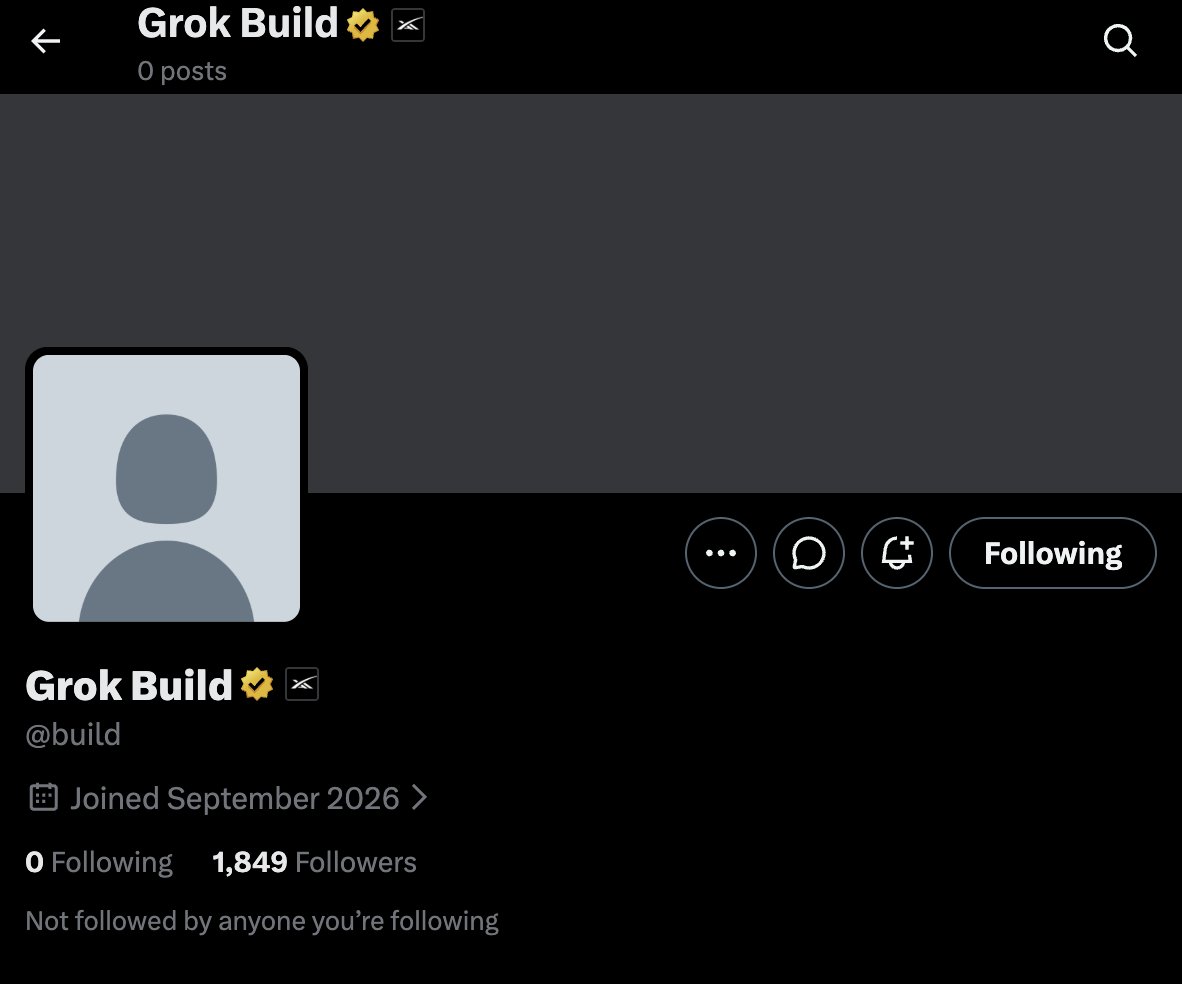 Keevitaja_404's tweet photo. @build 

What is @grok up to now? Something new coming soon? https://t.co/5X2Myz1g9r