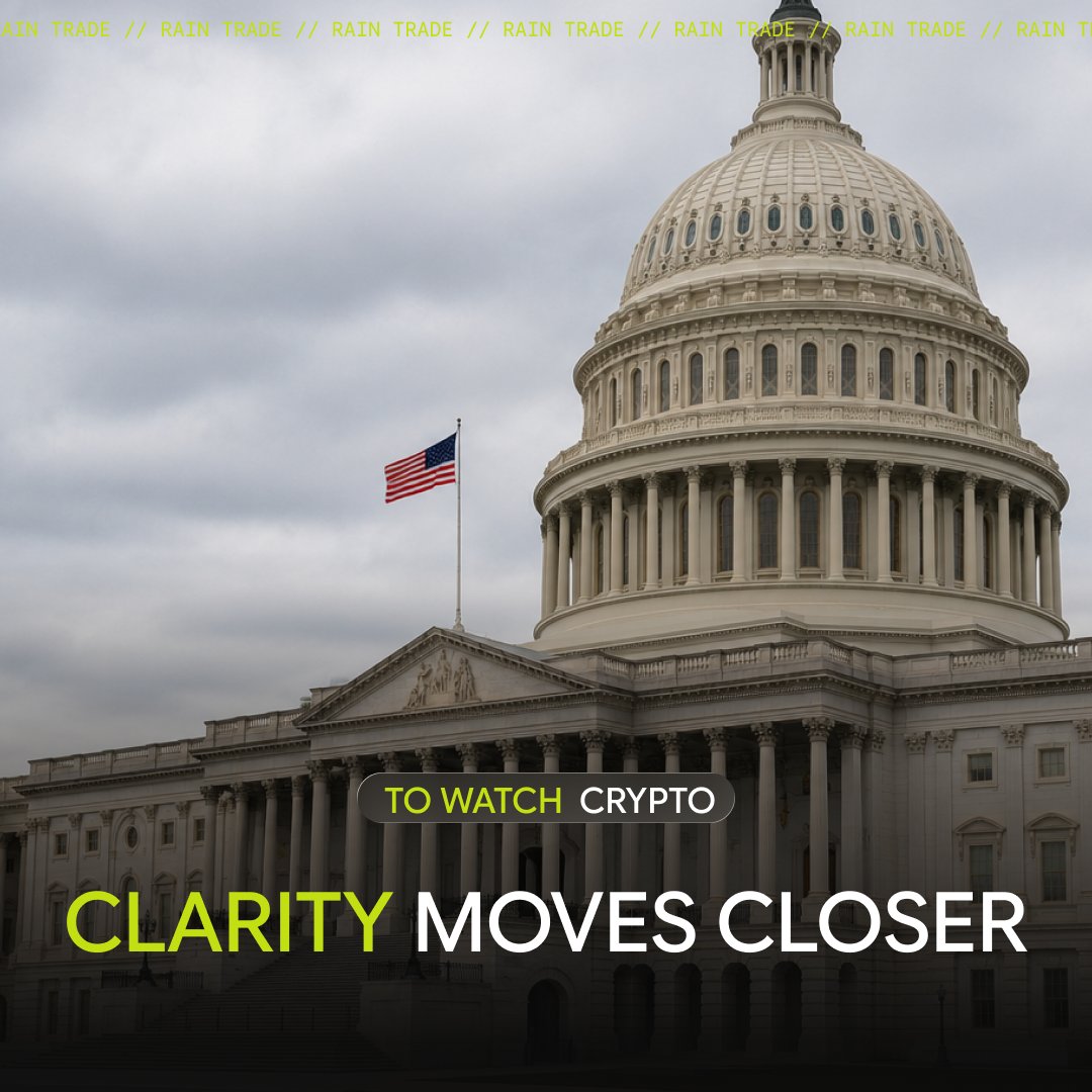 rain__trade's tweet photo. TO WATCH: SEC Chairman Paul Atkins predicts the Senate will pass the CLARITY Act on September 15.

Meanwhile, Coinbase CEO Brian Armstrong says “most banks” now see the bill as an opportunity, not a threat.

Just a 15% chance of becoming law in 2026. https://t.co/1O7fJ0Xt5R