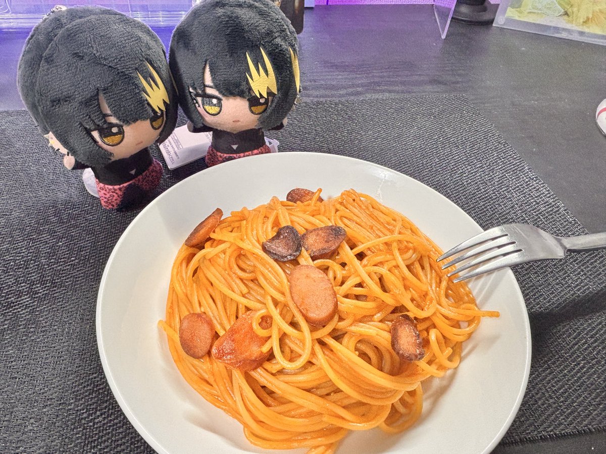 HIRO_singula's tweet photo. ルカ、美味しいナポリタンだぞ https://t.co/UIfJspGumY