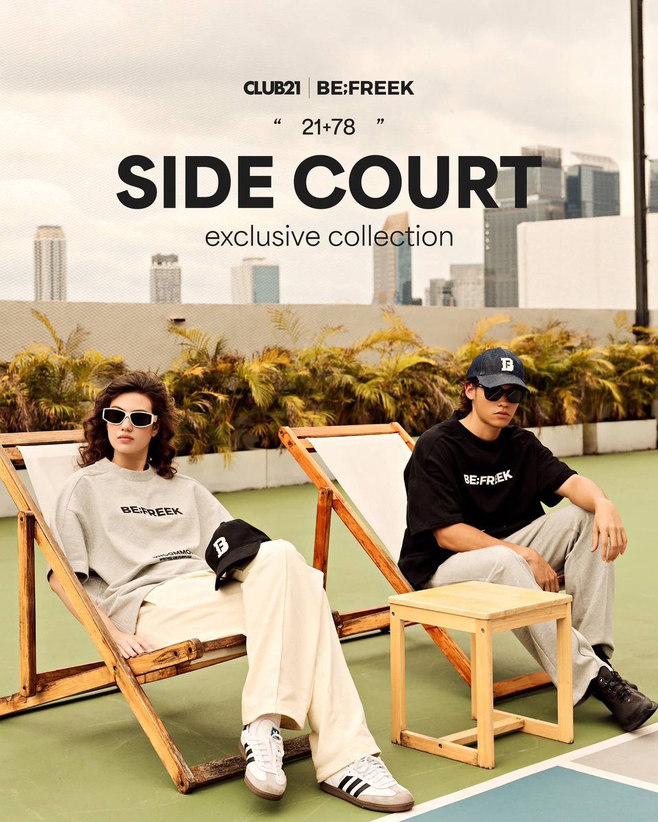 AlwaysJungshine's tweet photo. อันนี้เรียก สวย ตาแตก!! 🤩🤩

#Repost Facebook BEFREEKORIGINAL

THE COURT TAKES A DIFFERENT TURN.

เมื่อ BE;FREEK และ CLUB21 มาพบกัน
จึงเกิดเป็น “21+78”

21 จาก CLUB21
78 จากวันที่ BE;FREEK เปิดตัวอย่างเป็นทางการ
เมื่อวันที่ 7 สิงหาคม

สองตัวเลขจากสองเรื่องราว
ถูกนำมารวมกันเป็นหนึ่งเดียว

“21+78” SIDE COURT

1st Exclusive Collaboration ระหว่าง
BE;FREEK × CLUB21

คอลเลกชันที่นำ Fashion, Lifestyle และ Community
มาพบกันบนพื้นที่อีกด้านของสนาม

ติดตามรายละเอียดการเปิดตัวและการวางจำหน่ายได้เร็วๆนี้
ผ่านทาง Official Account ของ BE;FREEK

#2178
#BEFREEKORIGINAL
#BEFREEK
#CLUB21
#CLUB21THAILAND