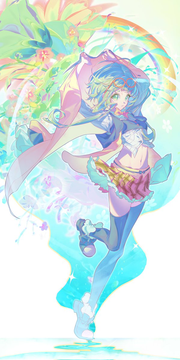 AsakiHitomi's tweet photo. 之前画的也传上来。。
#GUMIの日 #GUMI https://t.co/LBZE0jCFlN