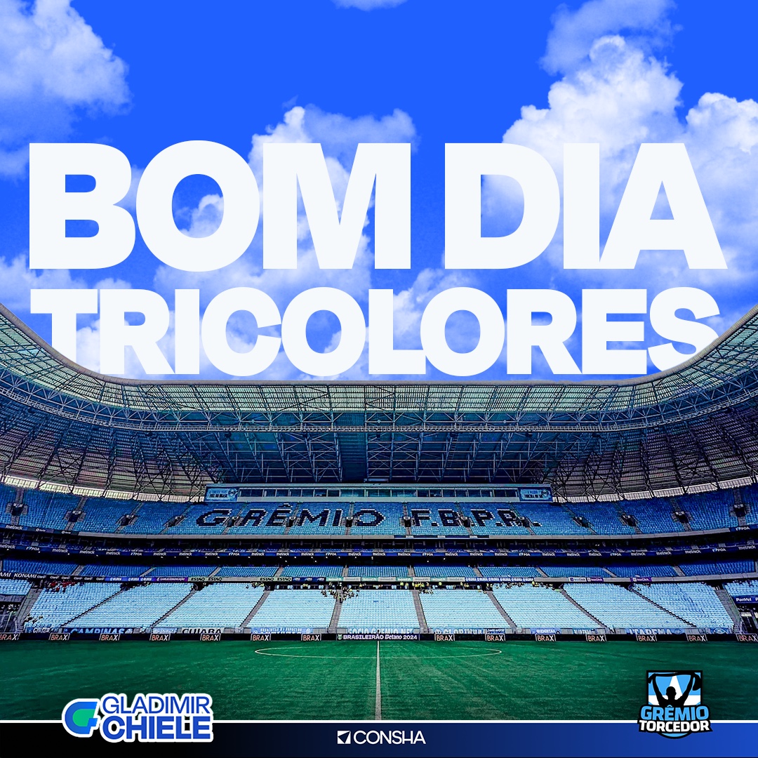 MGT2026's tweet photo. BOM DIA DE GRÊMIO, GREMISTAS!