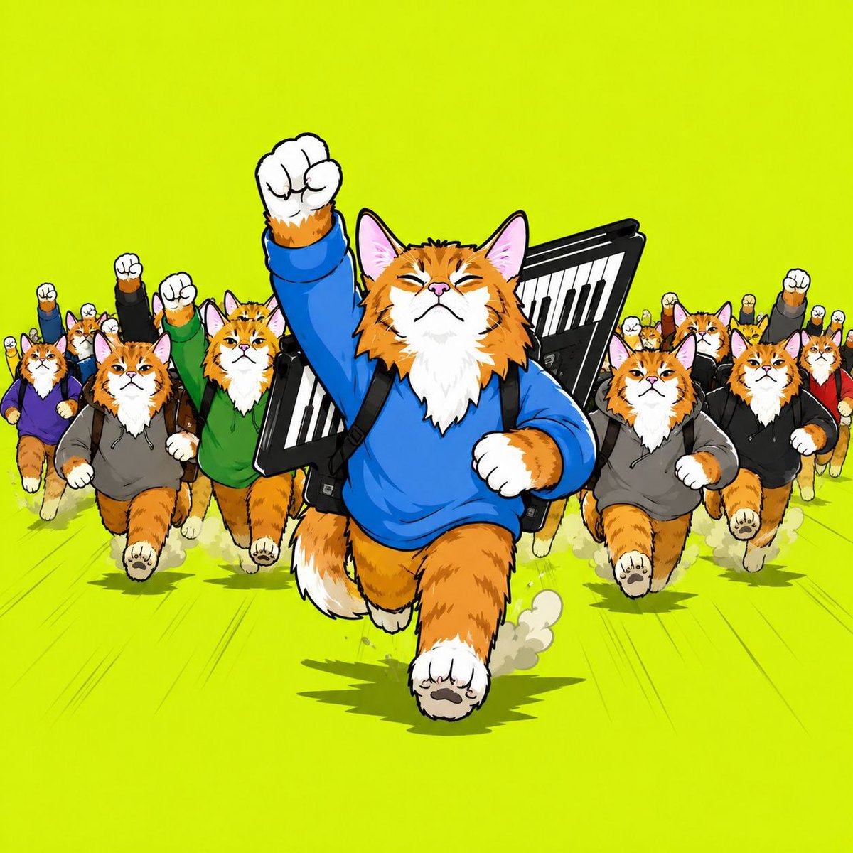 venousalwaysx's tweet photo. @thewhalecircle You may not know the story. 👀

Keyboard Cat dates back to 1984 and became one of the internet's most recognizable early memes.

Now the meme is entering a new chapter on Robinhood Chain.

Ca:
0xFBf3C7fBC6349Aff23ee7faD6B538c45d870478A

$KEYCAT 🔑
@KeycatRH
LET THE CAT PLAY. https://t.co/XOH63WKR2q