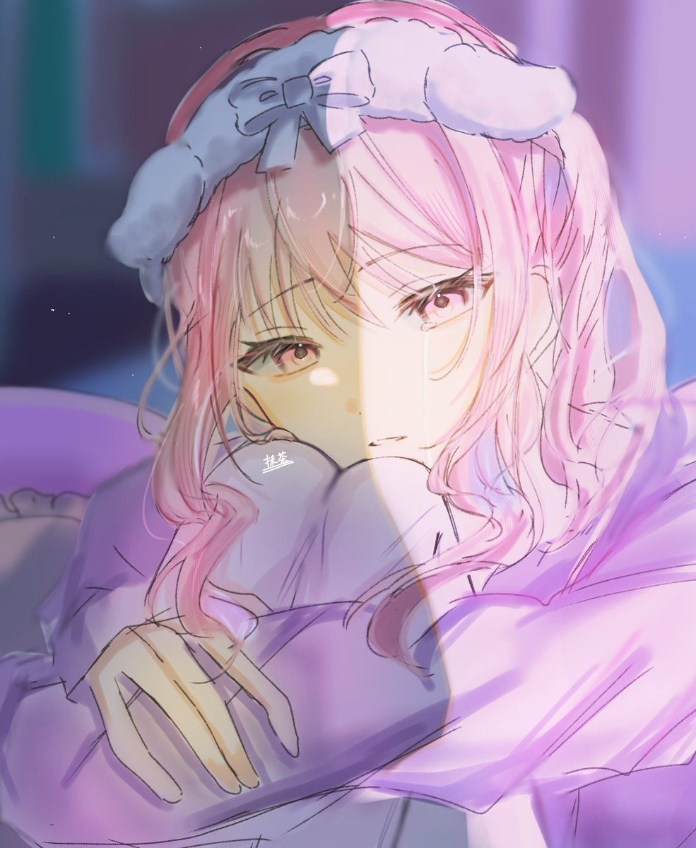 Matcha__1205's tweet photo. 😢🎀
#prsk_FA 
#暁山瑞希 https://t.co/yGcLPp0jFc