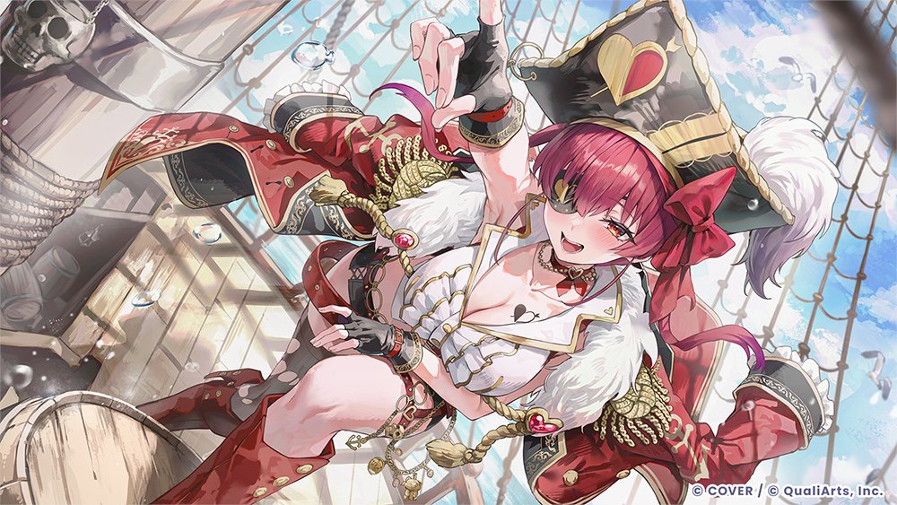 MyungYi_'s tweet photo. ホロライブ公式スマートフォンゲーム「hololive Dreams
(ホロライブドリームス)」にて、
宝鐘マリンさんのイラストを担当いたしました。
#ホロドリ https://t.co/6bm5sBY0wq
