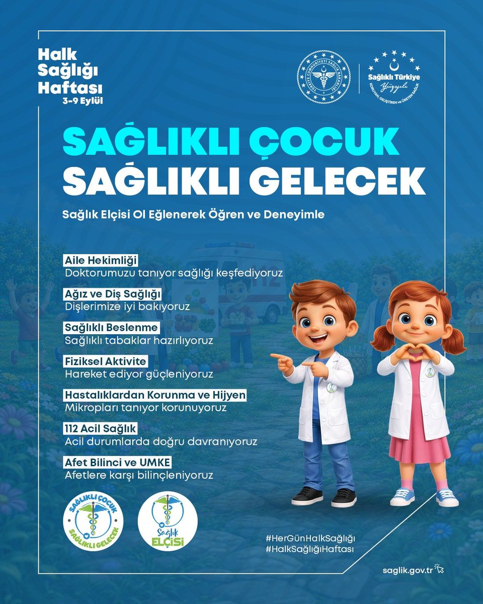 vanilsaglik's tweet photo. Sağlıklı Çocuk, Sağlıklı Gelecek! 👧👦

Çocuklarımız; eğlenerek öğreniyor, deneyimleyerek sağlık elçisi oluyor.
Aile hekimliğinden ağız ve diş sağlığına, sağlıklı beslenmeden hijyene kadar pek çok konuda bilinç kazanıyor.

#HalkSağlığıHaftası https://t.co/yIoUPrgoYF
