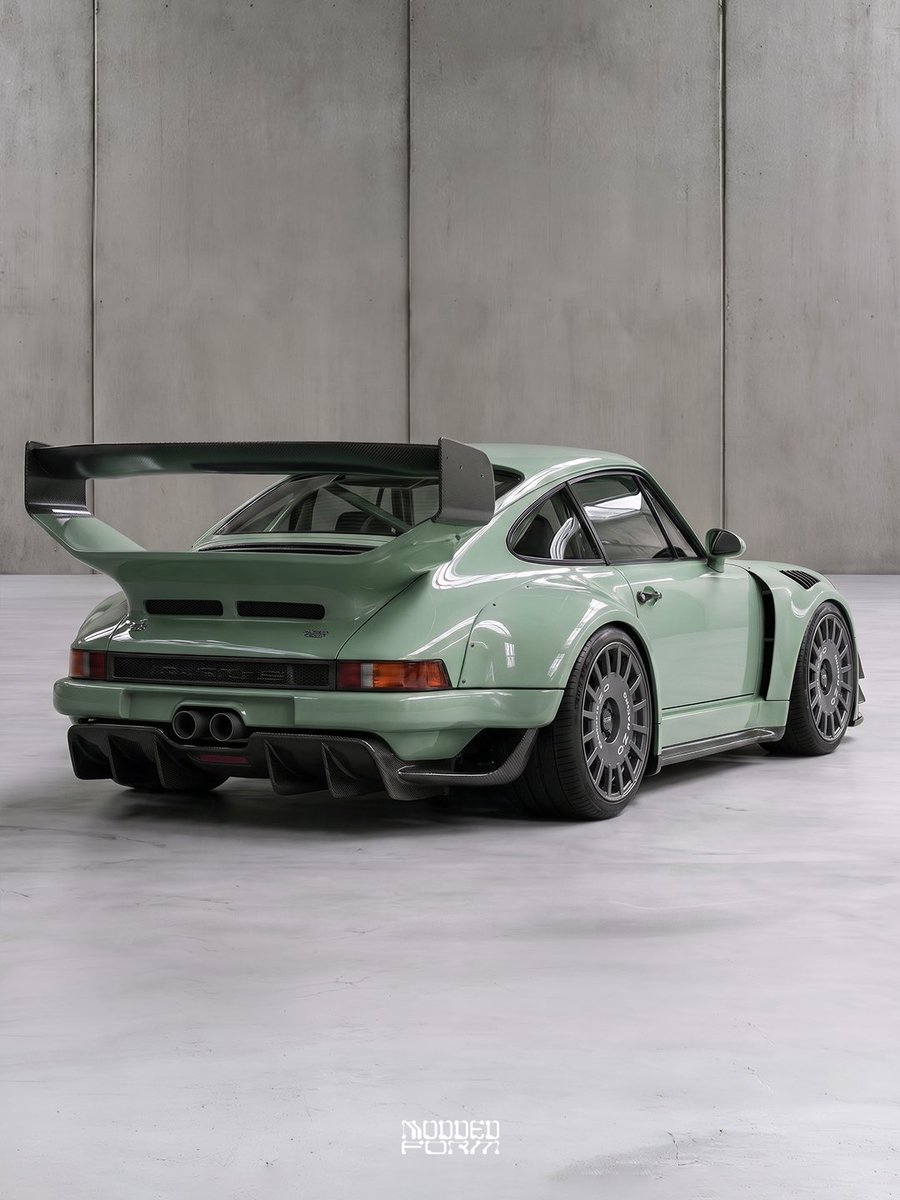 moddedform's tweet photo. Porsche 964 “Minted Chaos” https://t.co/MQFscV6Rpu