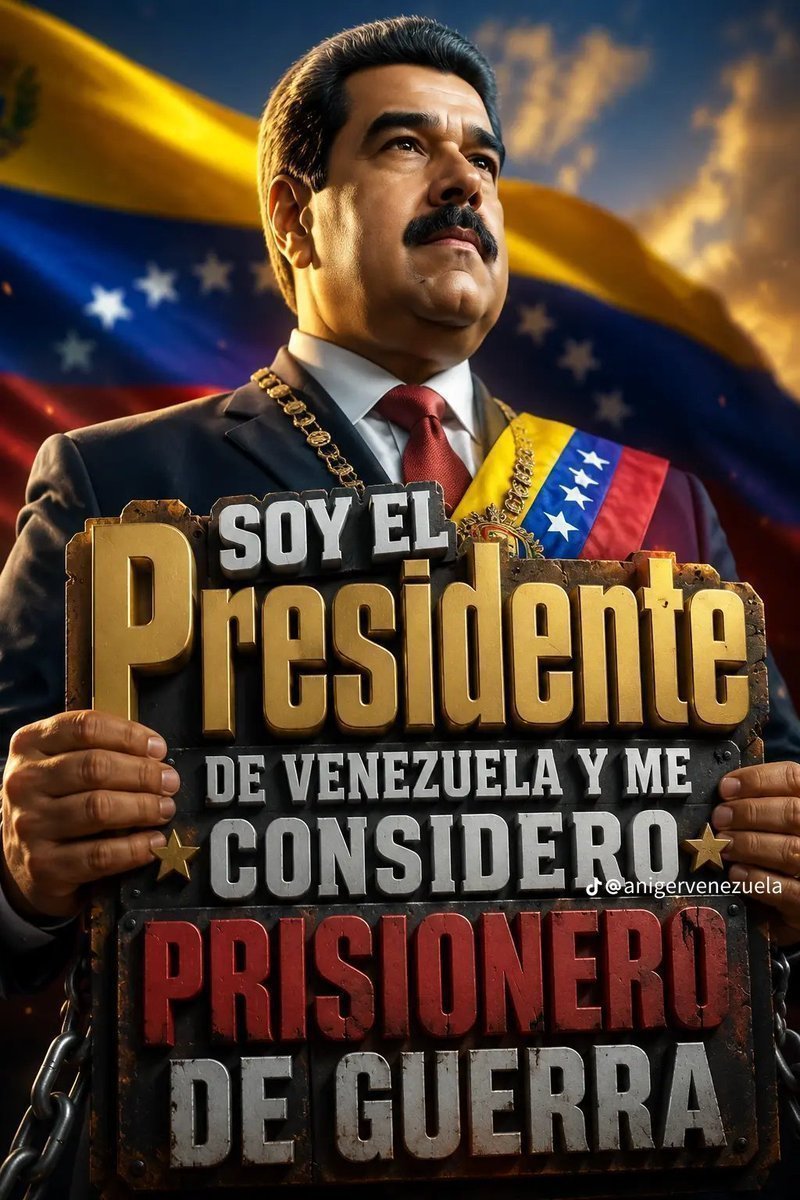 DanielMFons's tweet photo. Se lo vamos a recordar cada día, hasta que EEUU lo libere.

Nicolás Maduro es el Presidente Legítimo de Venezuela ❤️🇻🇪 https://t.co/UC0Tz88rY7