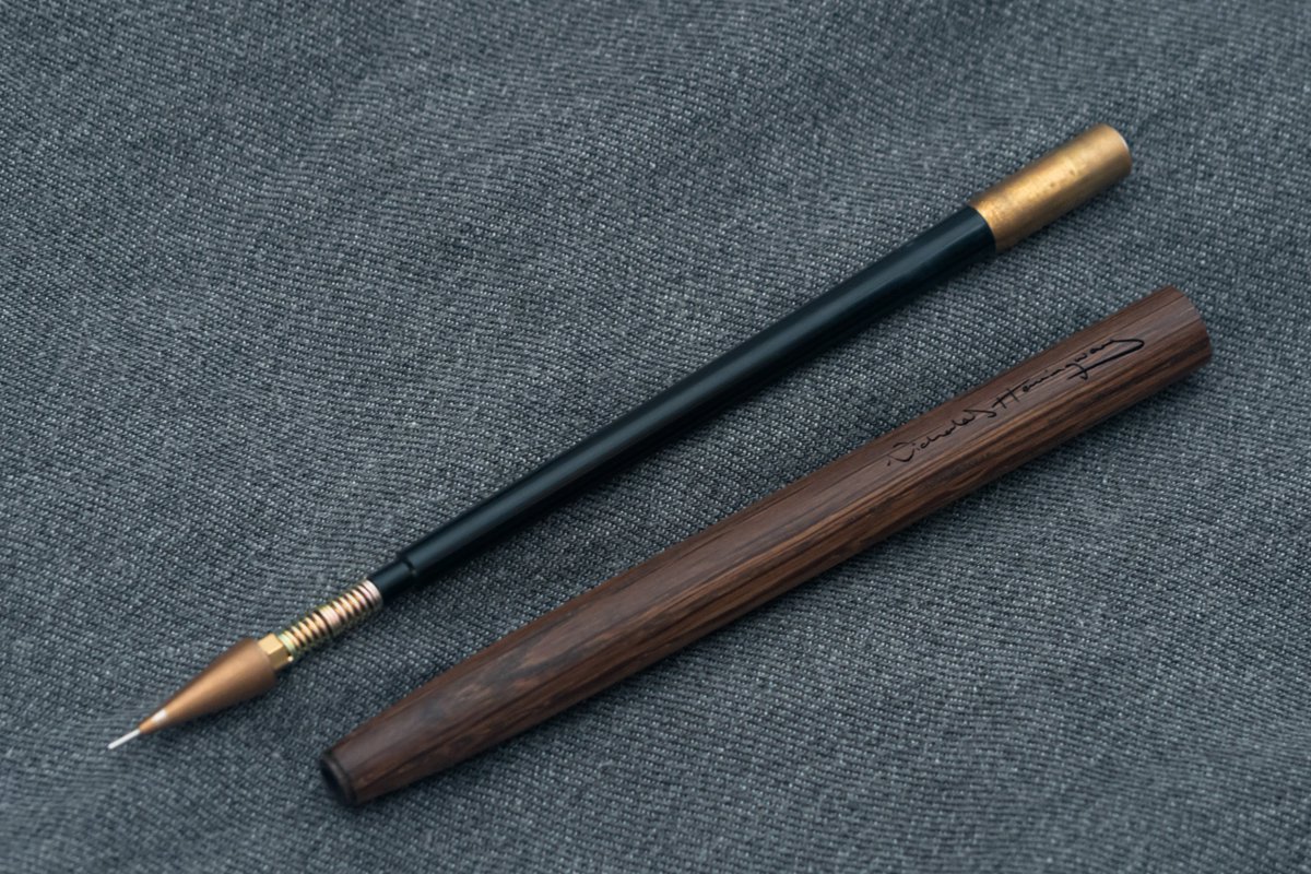 lathe_turn's tweet photo. Nicholas Hemingway Mechanical Pencil
#stationery https://t.co/5fHqHmjgZJ