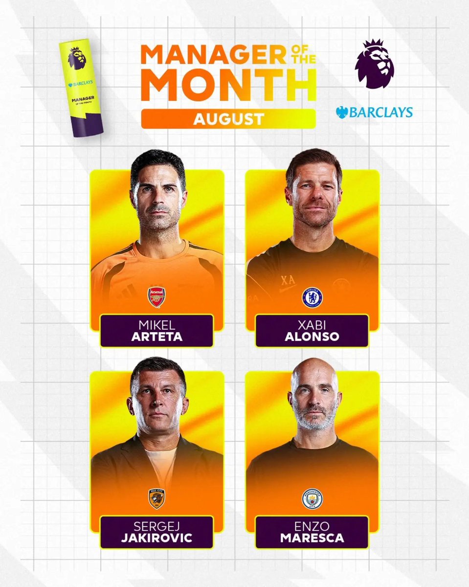 GOALPLU's tweet photo. Nominasi pemain dan pelatih terbaik Premier League di bulan Agustus 🏴󠁧󠁢󠁥󠁮󠁧󠁿Sudah ketebak lah yah siapa yang menang 😏 https://t.co/ysUyESjEjW
