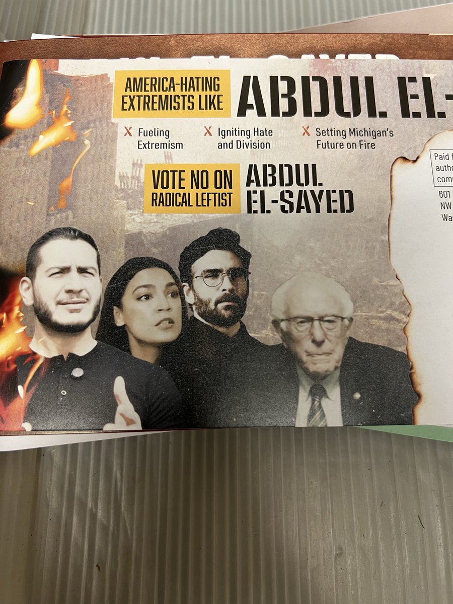 Rural_Mailman3's tweet photo. @hasanthehun you made it on political hate mail in Michigan! https://t.co/2oU84qnQ6p