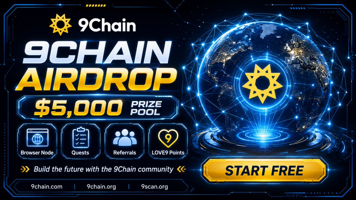 9Chain_Official's tweet photo. 💵Our Community Airdrop Has Started!

Join our official New airdrop and have a chance to share $5,000 in Love9 coins as rewards!

Join Airdrop: https://t.co/lsDNshrgDK

Airdrop rewards will be distributed to your wallet address after the mainnet launch.

Also the top 100 referrals will each get more Love9 coins as rewards!

#9Chain #Blockchain #Web3 #Airdrop #Community