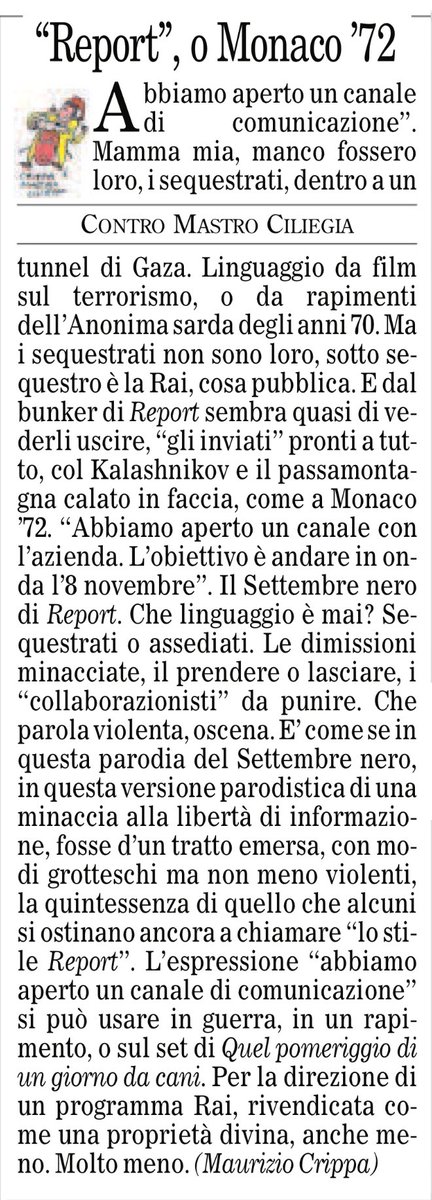PeppeMorano's tweet photo. “Report”, o Monaco ’72
Di @maurizio_crippa su @ilfoglio_it https://t.co/SR2H56eZA3