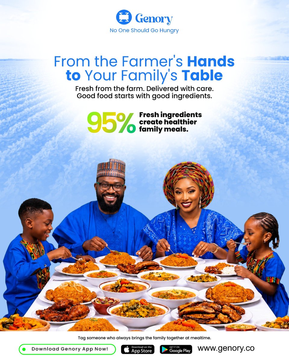 genoryhq's tweet photo. There’s something special about a meal that brings the whole family to the table. 

Good food starts with quality ingredients, but the real magic happens around the table sharing meals, stories, laughter and moments together. https://t.co/YNJ1GzWN4j