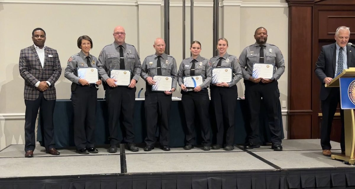 FairfaxCountyPD's tweet photo. 🏆 Celebrating excellence at FCPD!

We’re proud of our officers recognized by @vachiefs for their courage, dedication and commitment to public safety.

Congratulations to all of our award recipients! 👏 https://t.co/XcenbNYoyT
