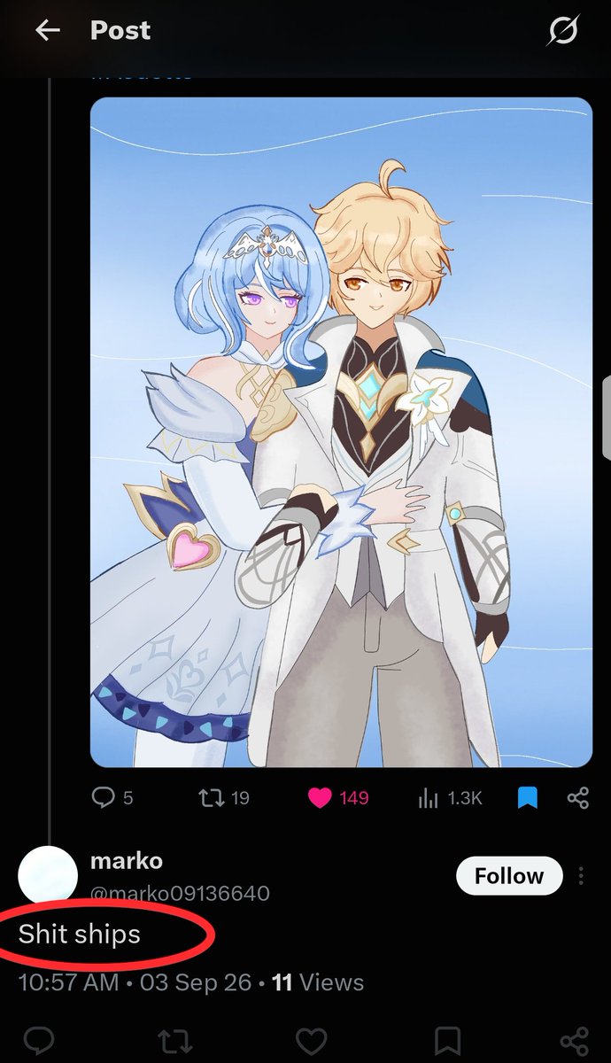 VanillaAether's tweet photo. @Solareclipse251 Garbage Shipper @marko09136640 is here

Ei x Scara WTF THE SHIP IS BIG SHIT https://t.co/GMRr53wSdk