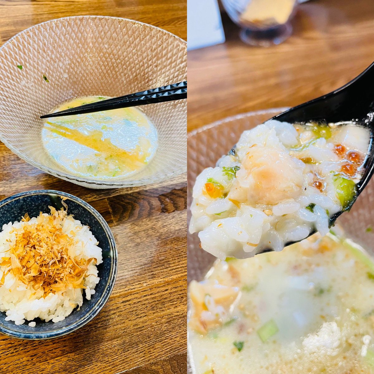 bloomramen's tweet photo. 㐂九八エキチカ さん　にて
期間限定 「サーモンとイクラの山葵カキ氷和え麺 ~ご飯割付~ ｣
期せずして この日
“潮ダレ生海苔 鮭親子ピロ麺ワサビ カキ氷 鰹節ごはん〆“ を堪能す
今季はエキチカ 青梅本店 イチバノナカ で このギン冷えを頂いた
2月には イチバノナカ で熱いのを

2026年百三十四杯目 https://t.co/C87HoL3wpu