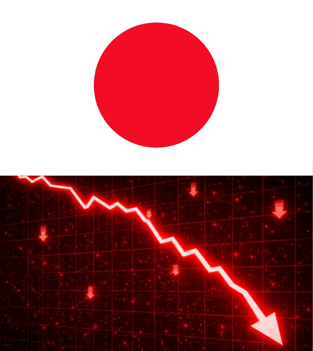 BullTheoryio's tweet photo. BREAKING: Japanese companies are now selling off assets just to survive their own borrowing costs.

Japan's 10-year yield hit 3% this week for the first time in three decades, and issuing new yen bonds now costs about 10 times more than it did a decade ago.

A Bloomberg survey of 30 major Japanese firms found companies like KDDI and Chugoku Electric are now considering selling strategic shareholdings just to pay down debt.

Toyota and Tohoku Electric say refinancing bonds due in the next two years alone could push their annual interest bills up more than 30%.

Japanese companies have already sold over $110 billion in dollar and euro bonds this year just to avoid borrowing in yen, making Japan the biggest bond issuer in the entire Asia Pacific region.

This is happening alongside a full blown currency crisis. 

USDJPY has been swinging wildly near the 160 level that already triggered joint US-Japan intervention once, while Japan's entire bond curve, from 2-year to 30-year, is sitting at multi decade highs.

Rising yields, a weak yen, and now corporate Japan restructuring its balance sheet all at once. 

This is what a financial crisis looks like from the inside.