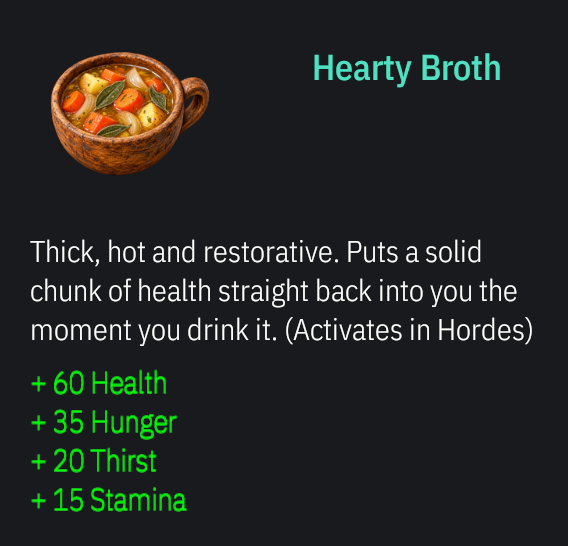 GRANRAUDES's tweet photo. Well, seems almost every meal i made today has Hordes in Mind. You Can Eat it without it being hordes, but there is no Magic unless Hordes. Also a nice little multiple cook magic has been added requested from most testers i think. Much appreciated. 🥰 https://t.co/xxEKP2ORJH