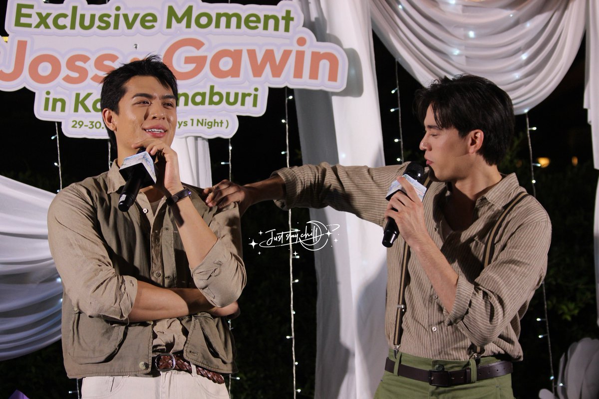 staychillwivy's tweet photo. Like my massage, huh? 😏

#MamixJossGawinInKanchanaburi
#JossGawin https://t.co/r1t2DVYcNO