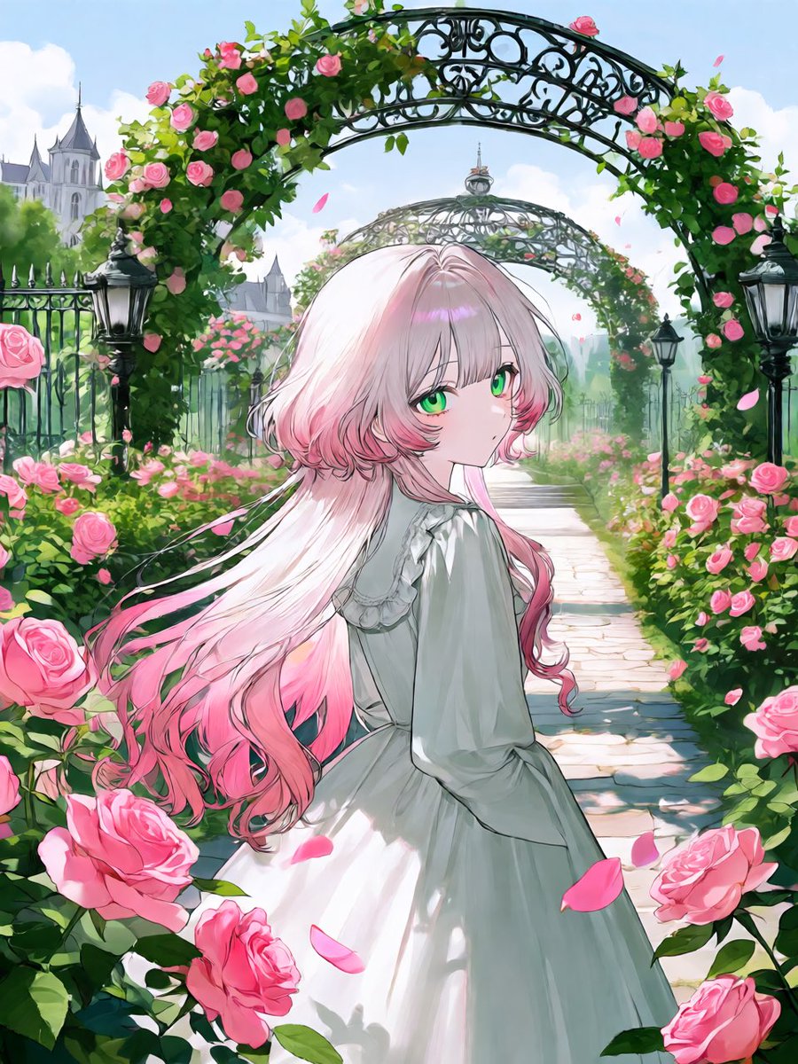 you_ai17's tweet photo. @MU106KU きゃわいこちゃんｯ！💕ありがとうございます！🫡

無重力さんの子もバラ園映えるのではないかと思って、早速作らせていただきましたｯｯ

かわい゛〜〜ｯ💞💞💞 https://t.co/NNkNOawB9h