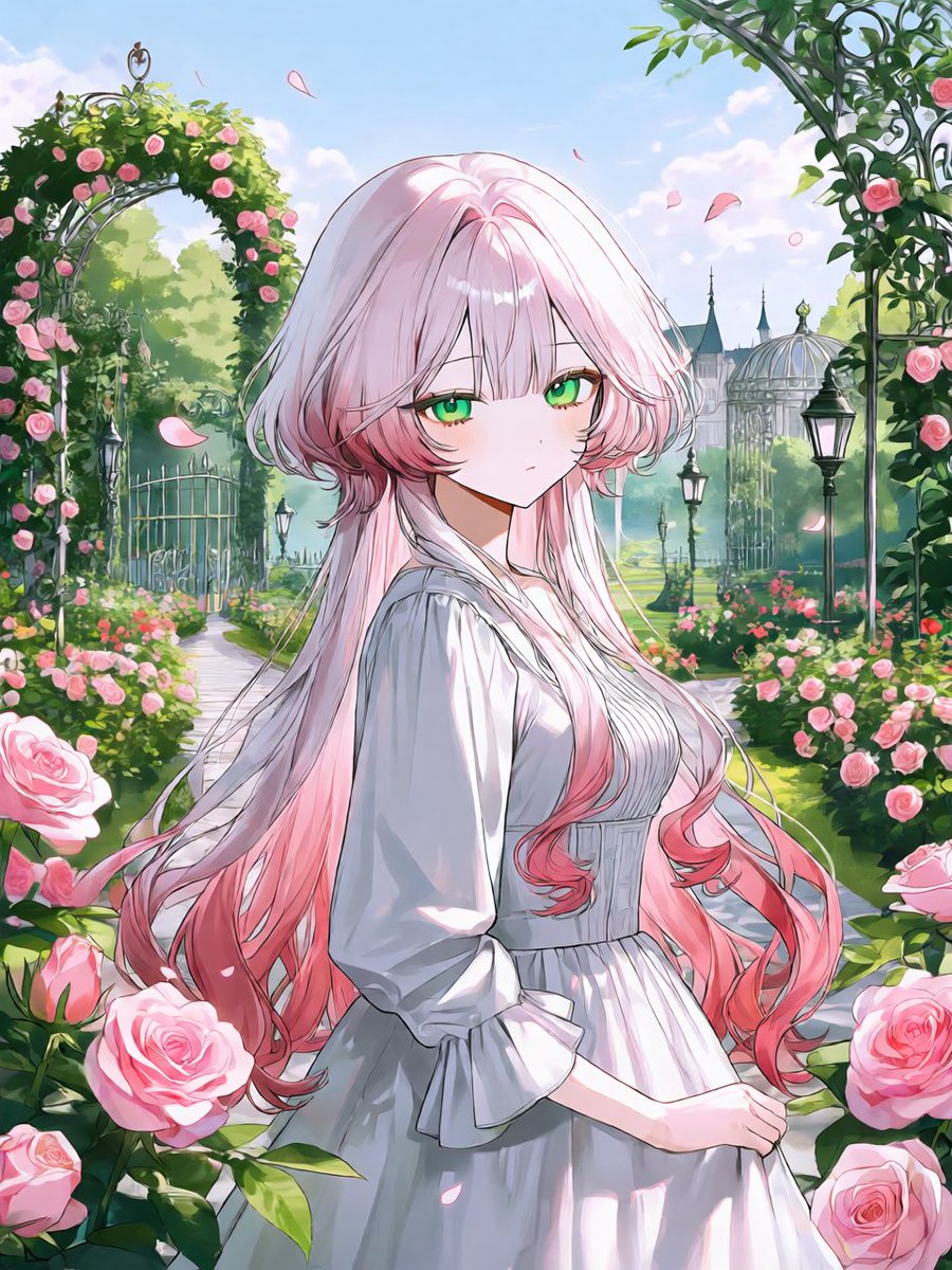 you_ai17's tweet photo. @MU106KU きゃわいこちゃんｯ！💕ありがとうございます！🫡

無重力さんの子もバラ園映えるのではないかと思って、早速作らせていただきましたｯｯ

かわい゛〜〜ｯ💞💞💞 https://t.co/NNkNOawB9h