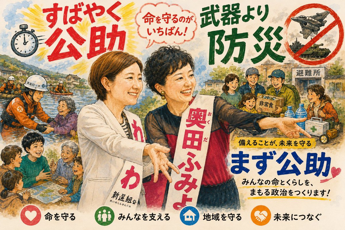uyhjtgre's tweet photo. #なんてったって公助 https://t.co/5nxVxj27wo