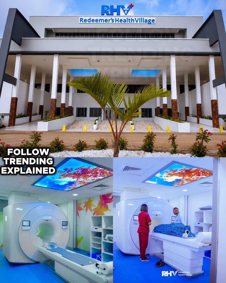 TrendingEx's tweet photo. Trending: RCCG unveils two surgical robots at the Redeemer’s Health Village to curb medical tourism by slashing procedure costs by ~95%.

While advancing Nigeria’s surgical technology and medical training. The $4M (₦5.4bn) investment will commence training on October 22, 2026.

Specialties include: Urology, General Surgery, Gynecology, Colorectal, Thoracic, Hepatobiliary Surgery etcetera.