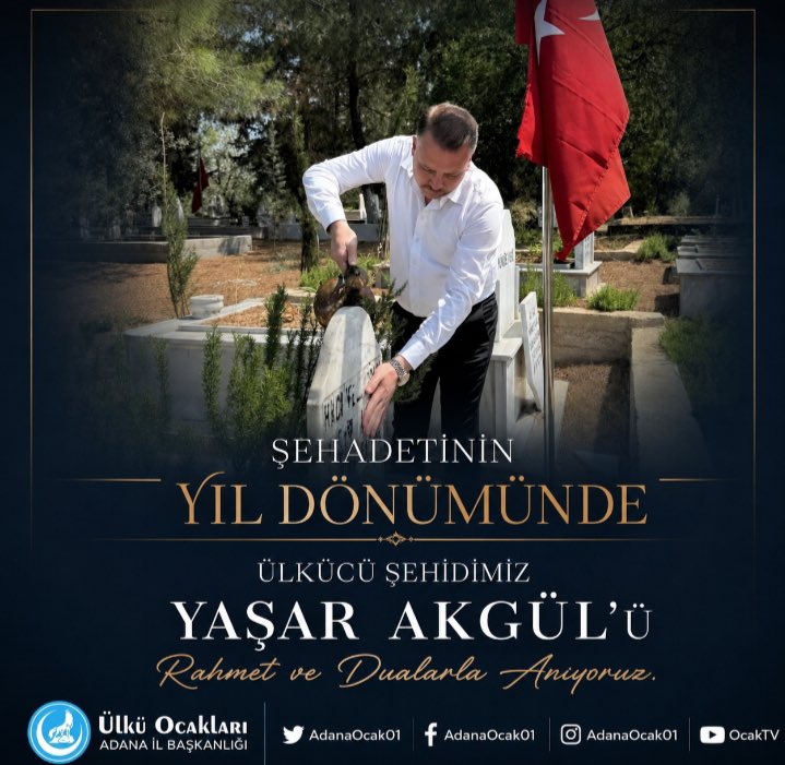 CemTutsoy's tweet photo. Şehadetinin yıl dönümünde Ülkücü Şehidimiz Yaşar Akgül'ü Rahmet ve Dualarla anıyoruz. https://t.co/2QTLaLapoA