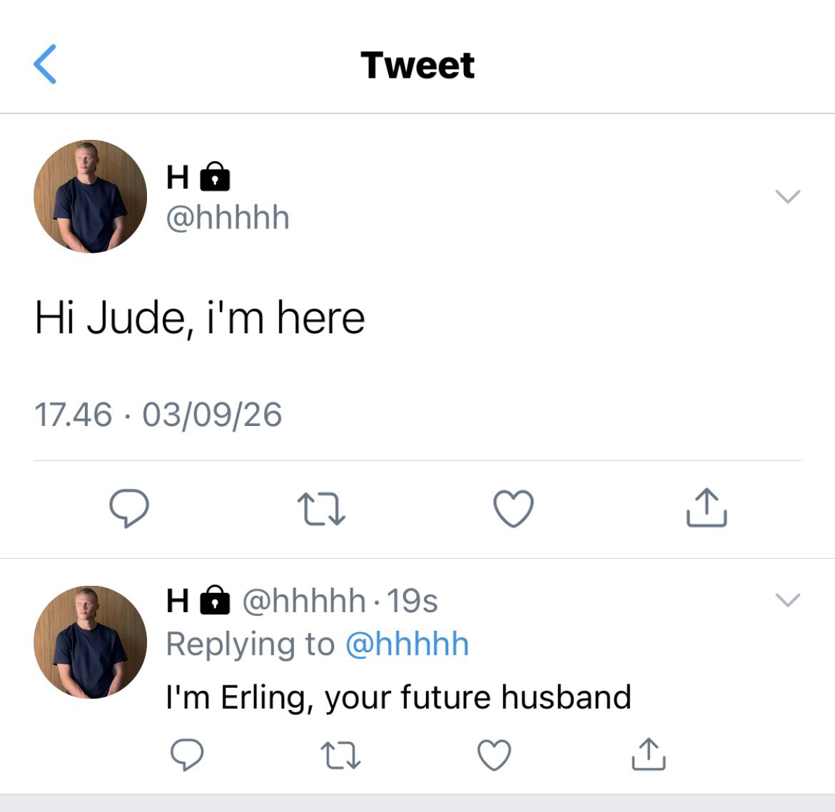 pawniees's tweet photo. #haalingham what if erling’s future husband texted him before they even met? (10) https://t.co/rXj5eKIAO8