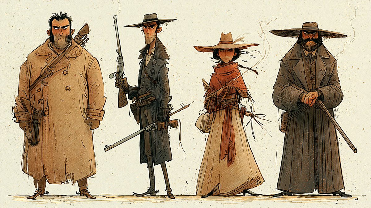 vikthors_'s tweet photo. Johnny The Gun Slinger : EP8🃏Assets

Models: MidJourney and Nano Banana 

EP9 Drops Today
#JohnnyTheGunSlinger https://t.co/ArI7RnCawc