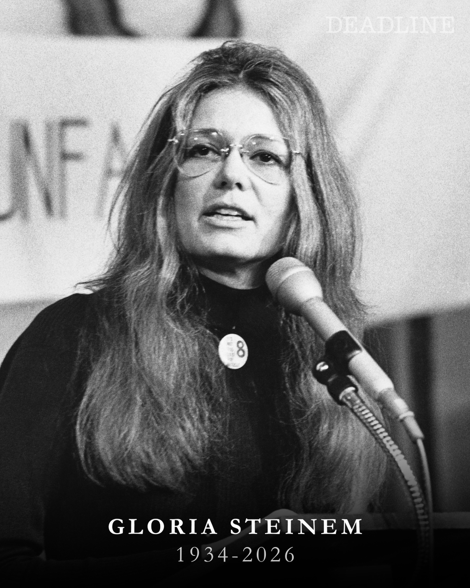 DEADLINE's tweet photo. Gloria Steinem, the American feminist icon and founder of Ms. magazine, has died aged 92.

Read about her life and legacy here: https://t.co/Vuv1jqWieo

(Photo: Getty) https://t.co/nWTtxPhh6o