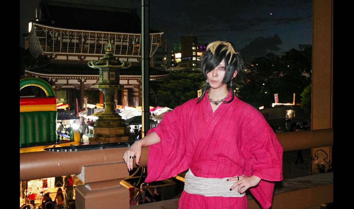 simasimac's tweet photo. hpmi 四十物十四 8th浴衣

#夏宵縁日2026 
#cosplay #コスプレ https://t.co/6LJhEBNOld