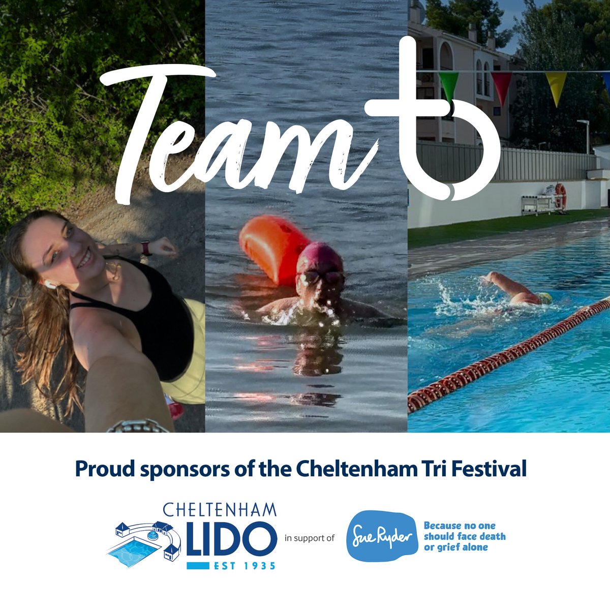 TBSolicitors's tweet photo. On 13th September, our team will be taking on the Cheltenham Tri Festival at @lidocheltenham – swimming, cycling and running in support of @Sue_Ryder.

Our new blog is well worth a read before race day. https://t.co/zPAPJAs06A

#CheltenhamTriFestival #SueRyder #CheltenhamLido https://t.co/O832iUgXUH